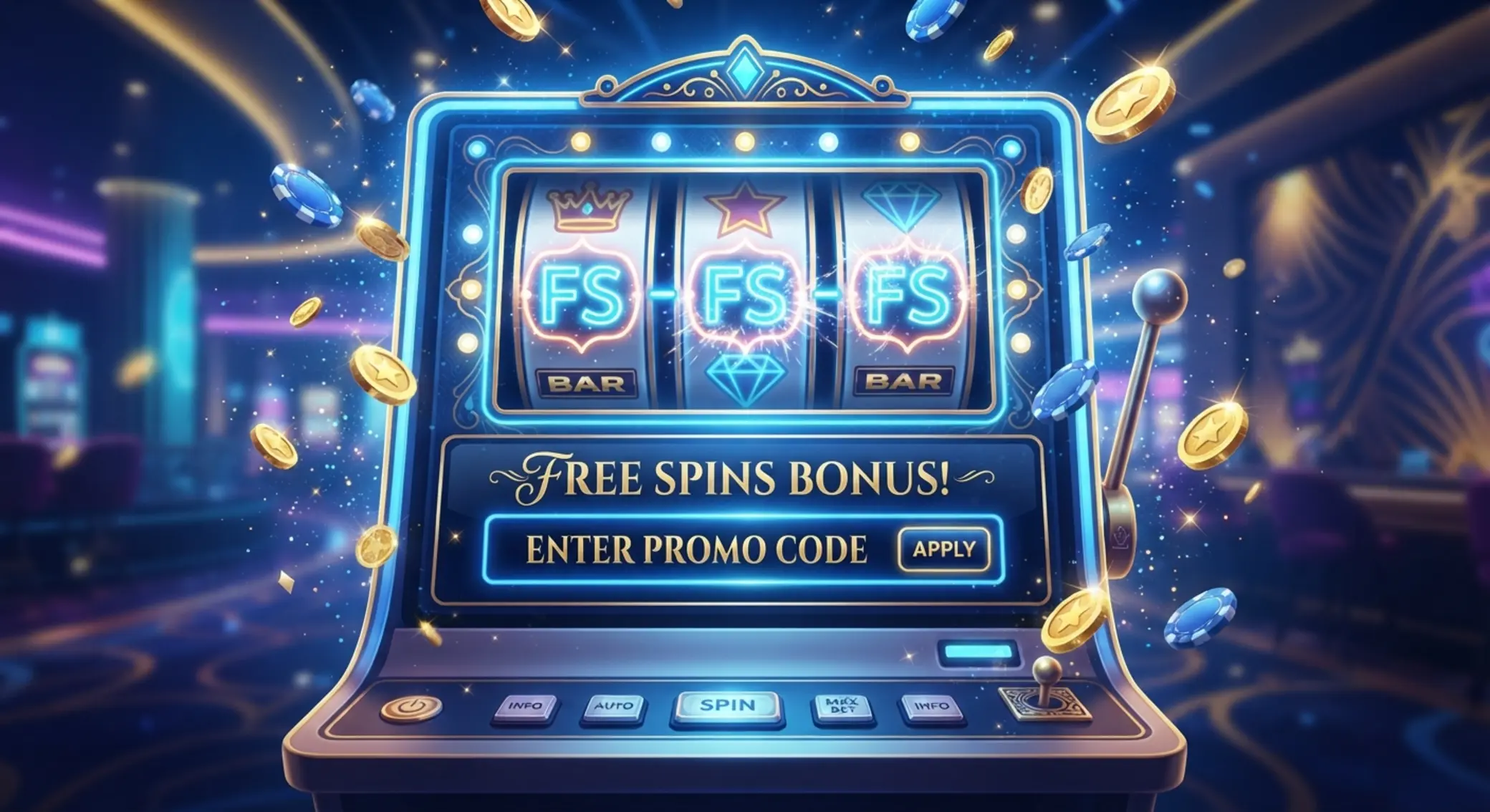 Free spiny a promo kód v ilustrační grafice