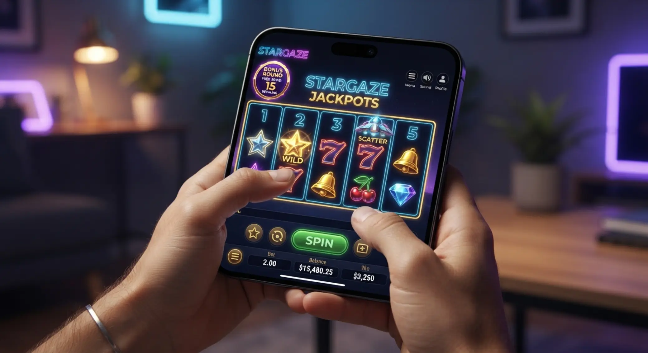Mobilní hraní s bonusovou nabídkou ve Fortuna casino aplikaci